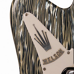 Welson guitar Marble Logo Close up