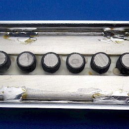 Schaller singlecoil guitar pickup hopf saturn 63 Jupiter with chrome surround Made in Germany 1960s  3