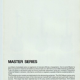 1980s Eko amplifier & guitar series product flyers catalog 6