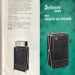 1960s Selmer Electronics Amp Catalog 9