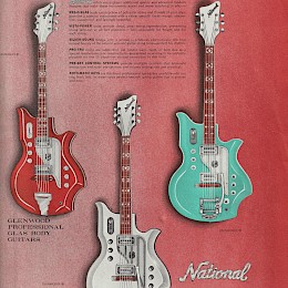 1964 National Electric guitars & amplifiers brochure, made in USA3