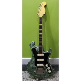1960-70s Migma green perloid, made in DDR Germany