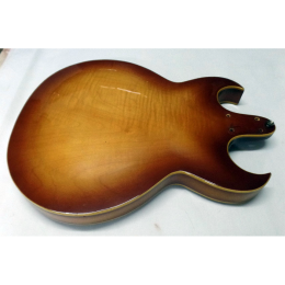 Eko Florentine brown - goldburst guitar body 1960s made in Italy 4