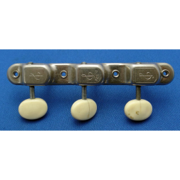 Brev single side 1x3 guitar tuners 1960-70s made in Italy
