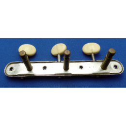 Brev single side 1x3 guitar tuners 1960-70s made in Italy 1