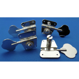 Bass guitar tuners 2+2 chrome 1970-80s