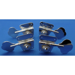 Bass guitar tuners 2+2 chrome 1970-80s 1