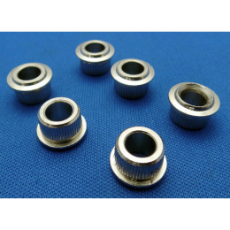 Hofner Höfner Hopf Fasan Isana guitar tuner ferrules bushings made in Germany 1970s nikkel chrome 1