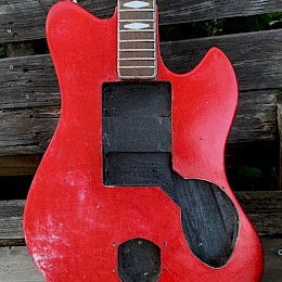 Hopf red sparkle V2 1960s made in Germany 4