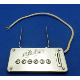 Pé Gé archtop guitar pickup tonabnehmer including brackets & volume section 1950s